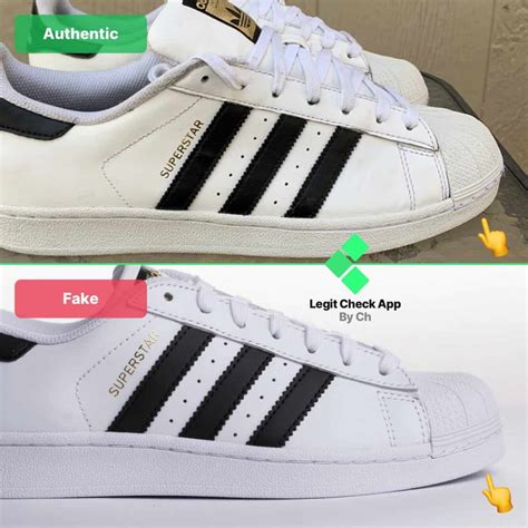 real vs fake adidas superstars|adidas originals authentic superstar.